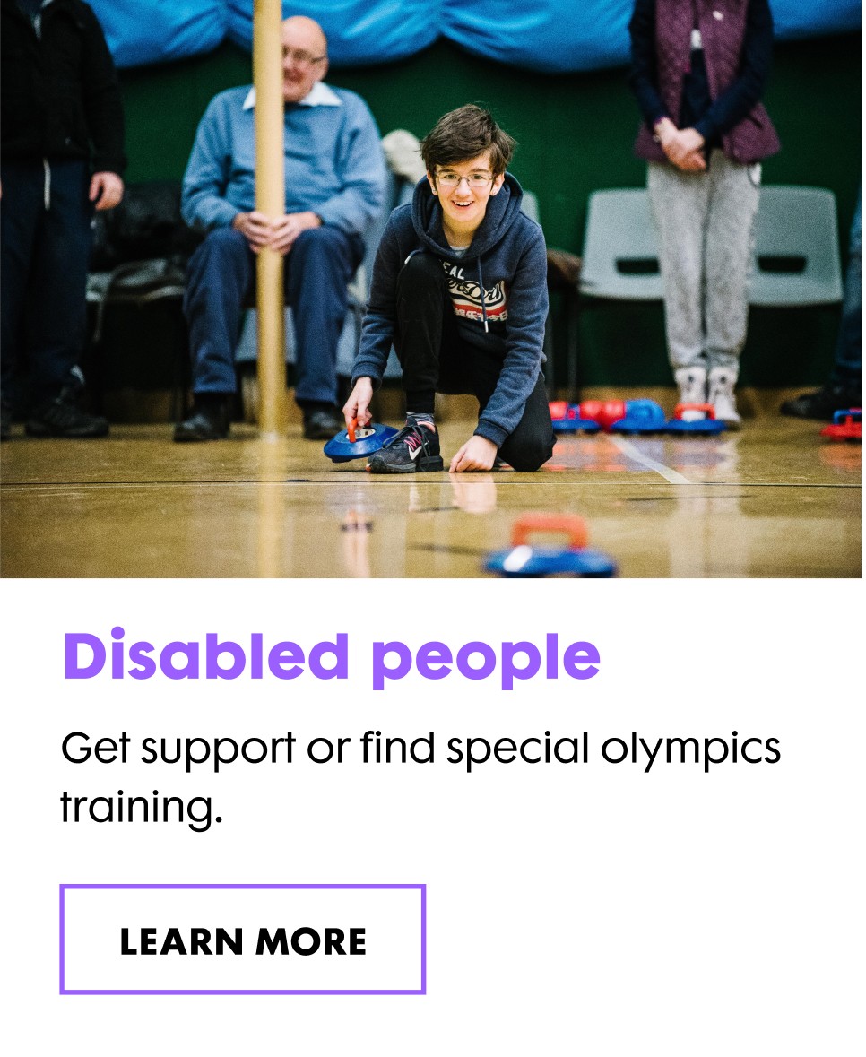 Disabled people community card