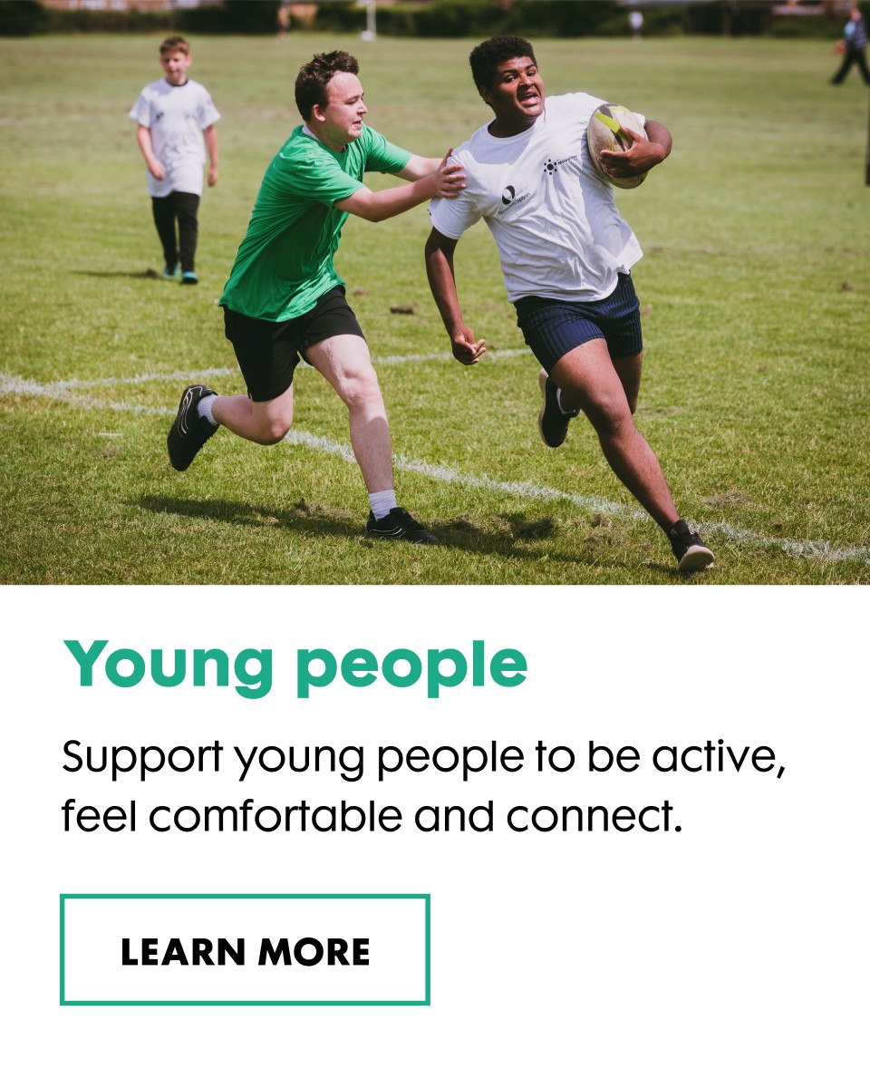 Young people community card